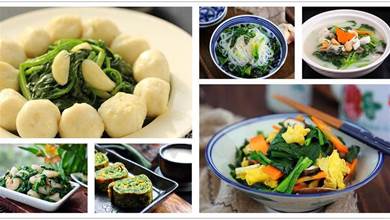 菠菜的8種鮮嫩做法，都是快手菜，初學者都能學會！