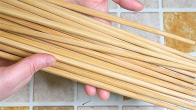 新筷子別簡單洗就用，教你一招熱水加上樣，筷子乾淨衛生不易發霉