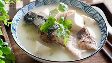 魚湯這一步做好了，湯汁奶白，營養豐富，沒有魚腥味