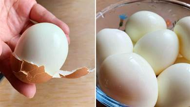 煮雞蛋總是粘皮，教你3點，單手就能剝皮，乾淨嫩滑