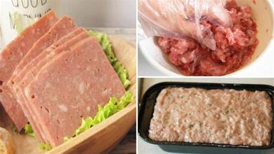 一塊豬肉，一碗澱粉，教你做自製健康無添加的午餐肉