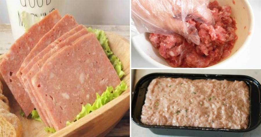 一塊豬肉，一碗澱粉，教你做自製健康無添加的午餐肉