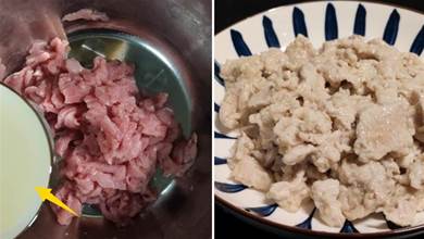 做瘦肉記住4個技巧，肉嫩滑如豆腐，教你正確嫩肉方法