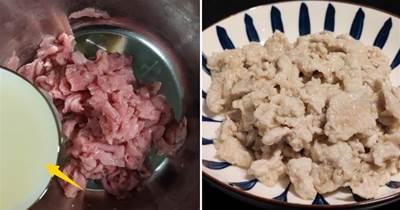 做瘦肉記住4個技巧，肉嫩滑如豆腐，教你正確嫩肉方法