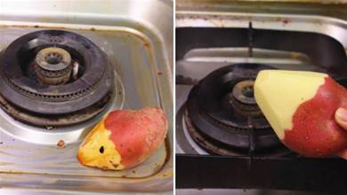 發芽的馬鈴薯千萬不要丟，來清洗燃氣灶的小妙招，太實用了，學會真省錢