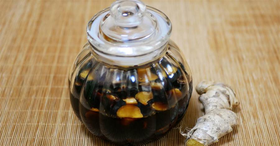 80歲奶奶教我做醋泡生姜，現在做1罐，半個月就能吃了