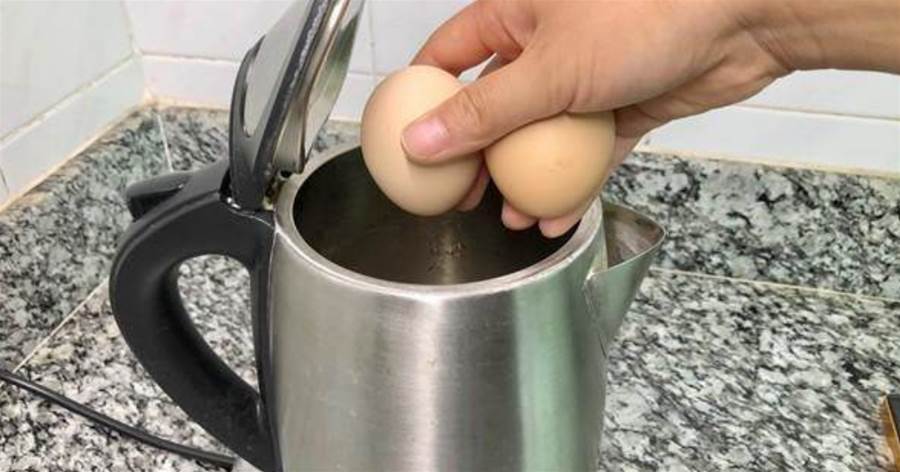 雞蛋別用鍋煮了，用一個電水壺就搞定，簡單實用，真的太方便了