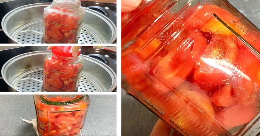 夏天腌西紅柿，教你一個簡單做法，一次腌十幾斤，明年冬天還能吃