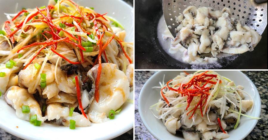 蔥油魚片，廣東出了名的美食，老廚師教你做出來，簡單好吃