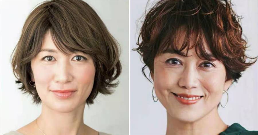 適合50歲+女人的流行髮型，簡單自然又好打理，端莊大氣又減齡