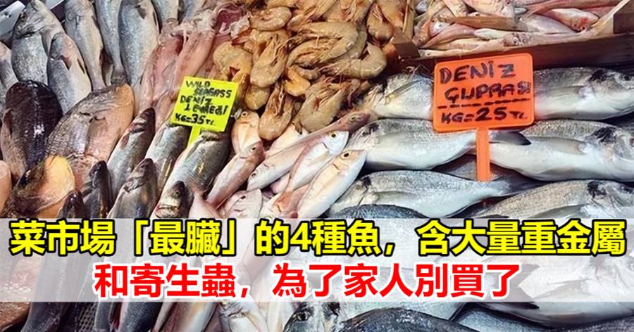 菜市場「最臟」的4種魚，含大量重金屬和寄生蟲，不懂的人經常買，攤主自己都不吃