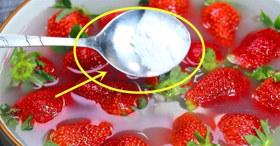 洗草莓，用鹽水、小蘇打還是用面粉？果農：都不對，教你正確方法